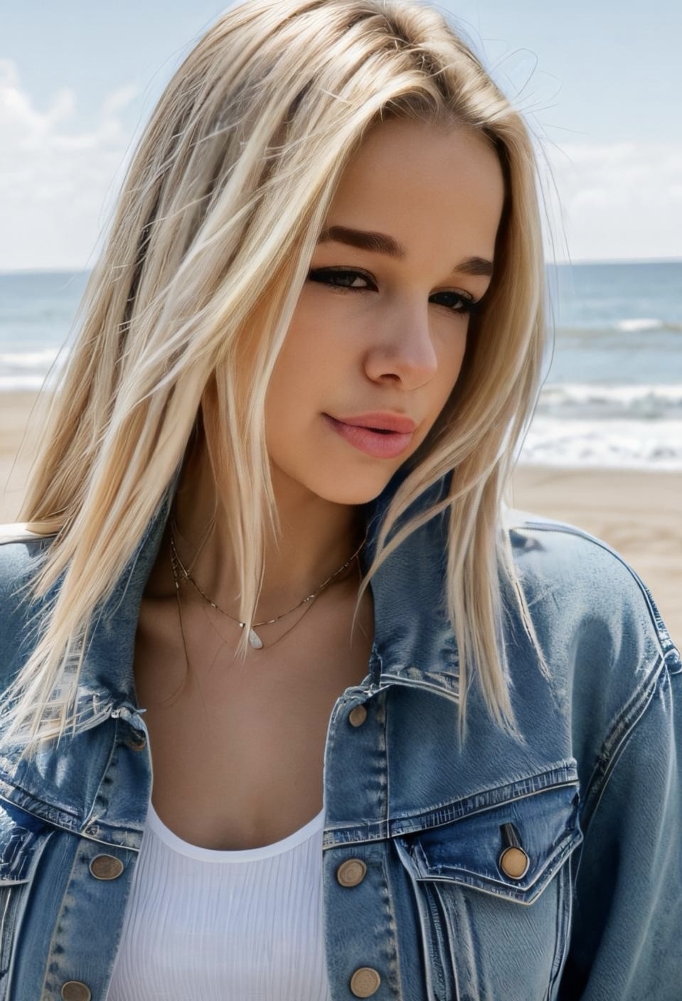 Lily, British model in London
